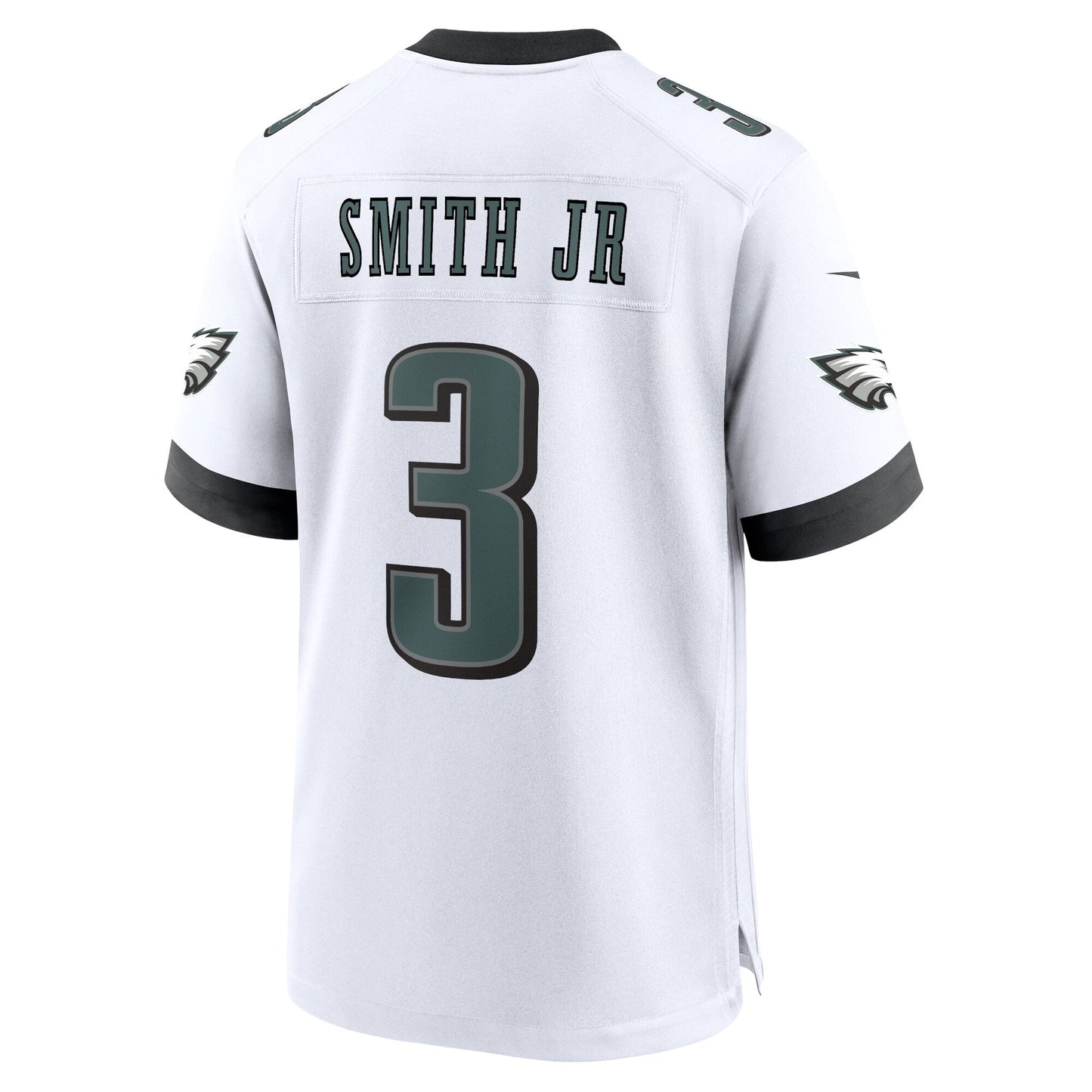 Nolan Smith Philadelphia Eagles White Game Jersey - White football jersey product view 3