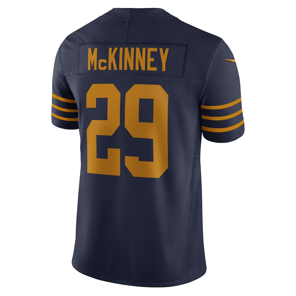 GB. Packers #29 Xavier McKinney Navy The 1923 Classic Vapor F.U.S.E. Limited Jersey football jersey product view 1