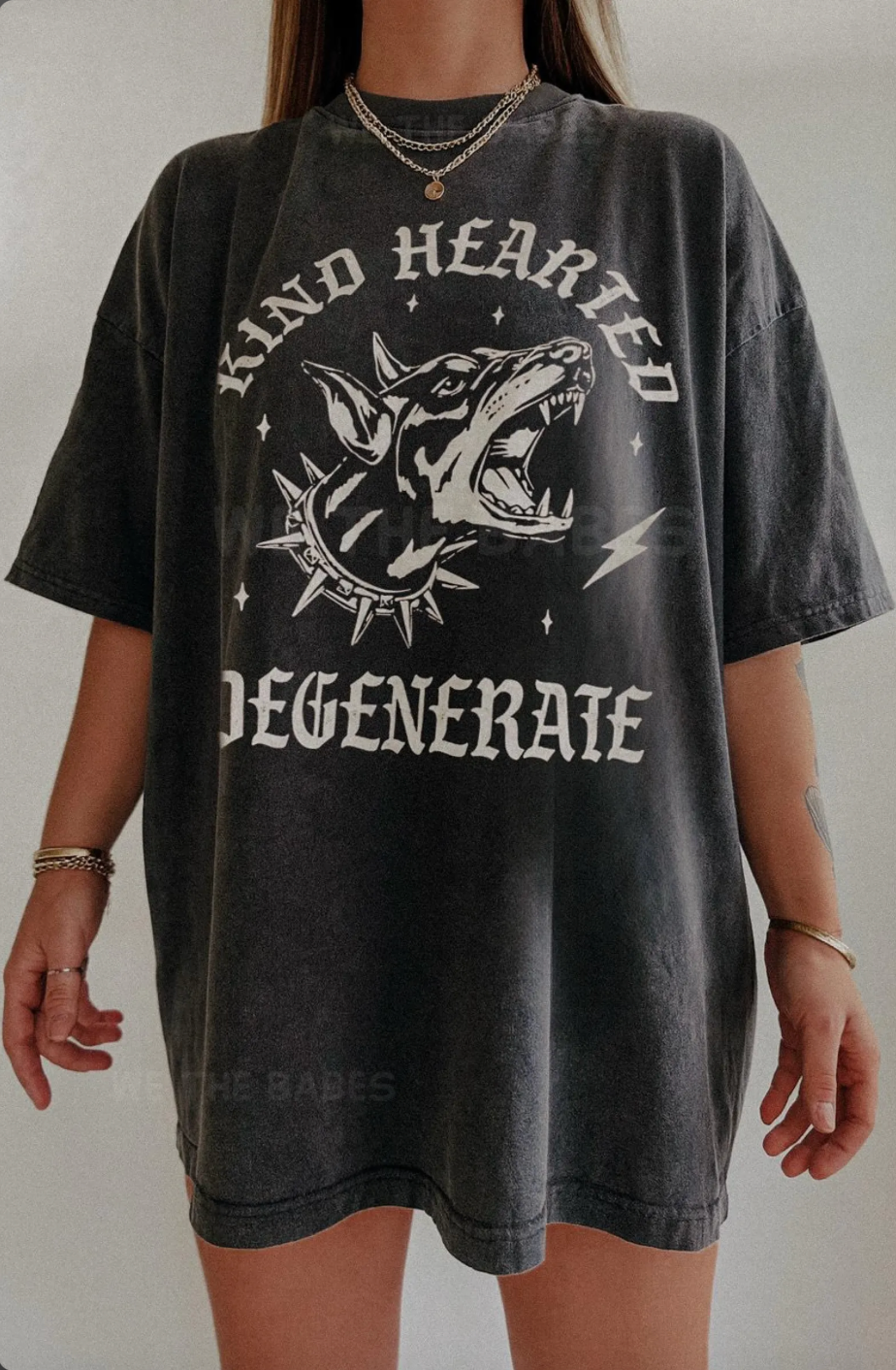 Kind Hearted Degenerate Women's Graphic Tee - Smoke Unisex T-shirt, Sweatshirt, Hoodie, Long Sleeve Tee - T-Shirt, Sweatshirt, Hoodie