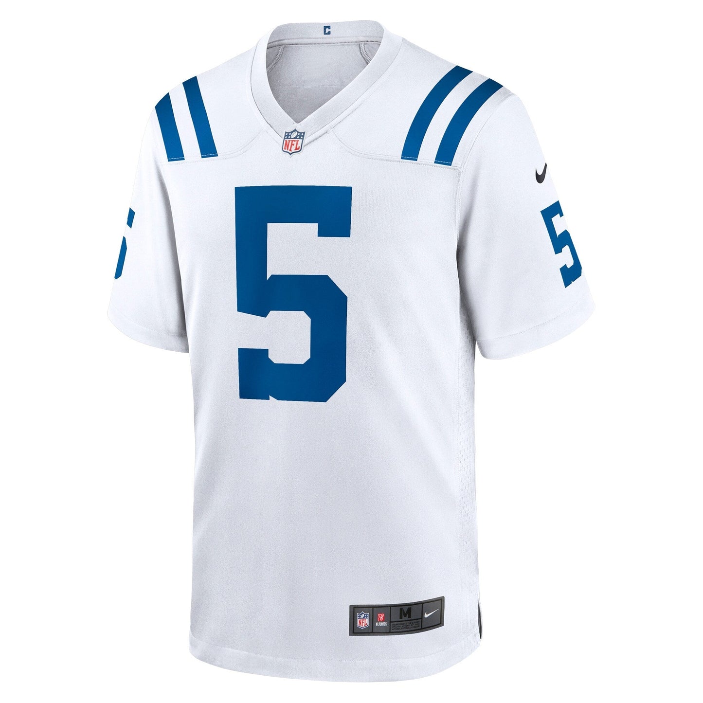 Anthony Richardson Indianapolis Colts 2023 NFL Draft First Round Pick Game Jersey - White football jersey product view 2