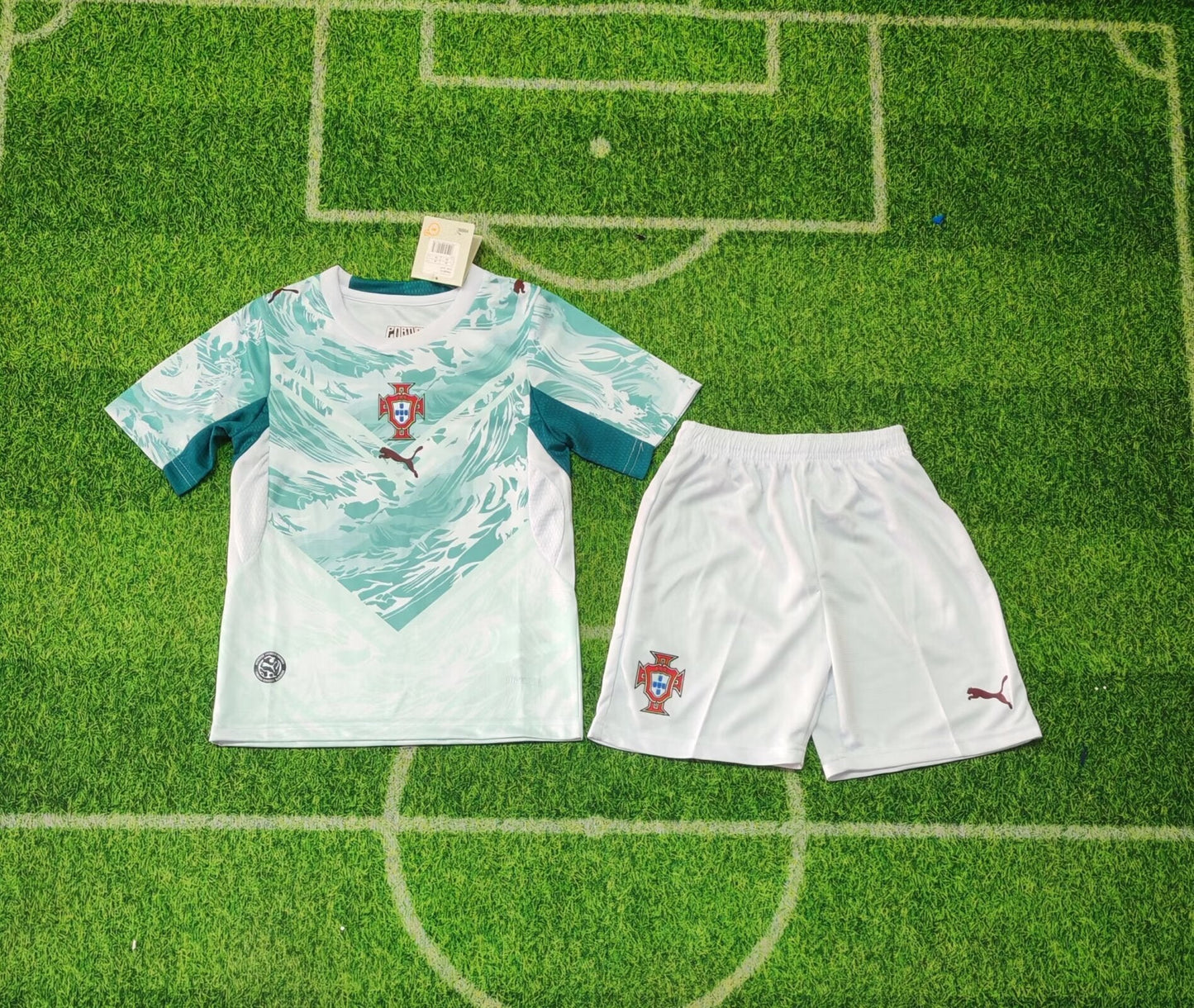 2026-27 Portugal Home Jersey for Kids football jersey product view 1