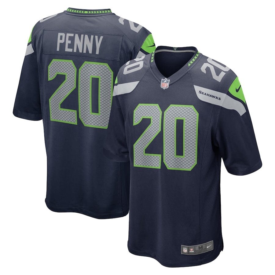 Rashaad Penny Seattle Seahawks Jersey football jersey product view 1
