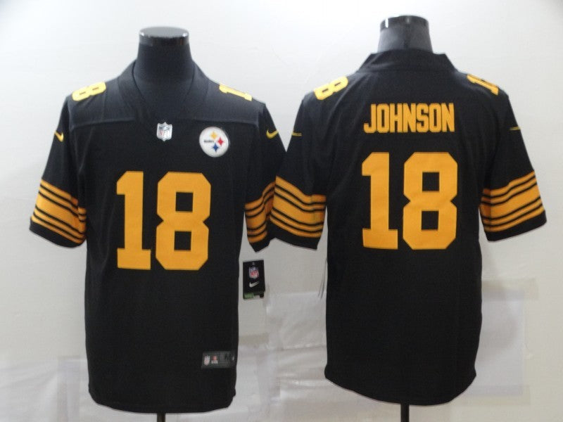 Men's Pittsburgh Steelers Diontae Johnson Black Alternate Legend Jersey football jersey product view 1