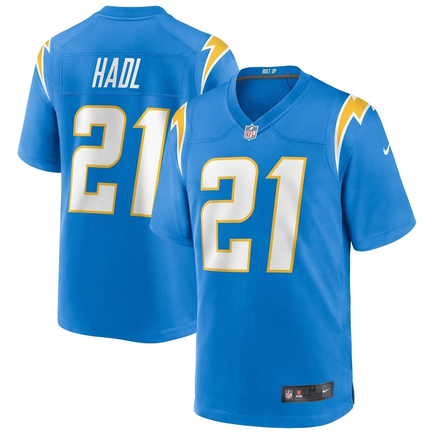 John Hadl Los Angeles Chargers Game Retired Jersey - Powder Blue football jersey product view 1