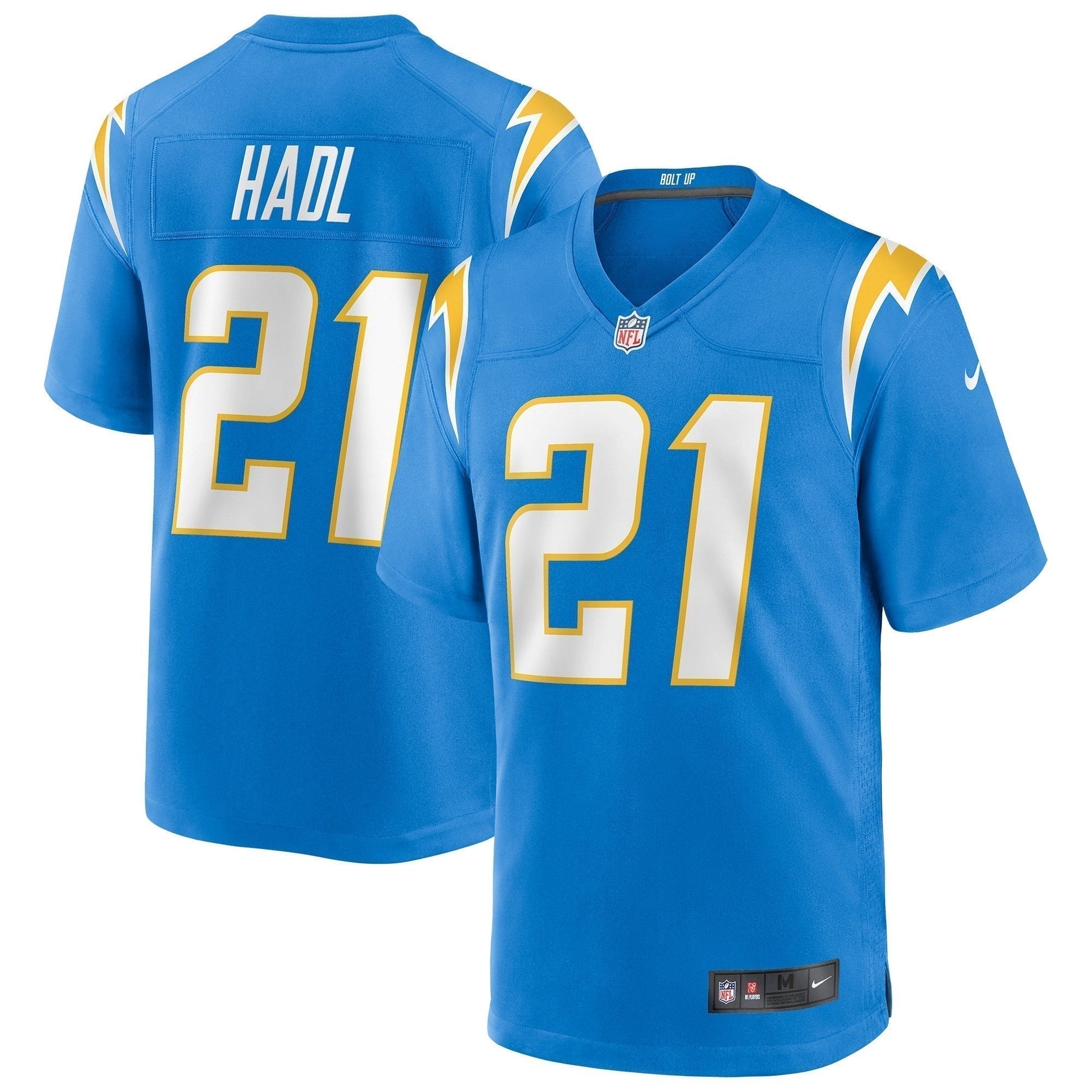 John Hadl Los Angeles Chargers Game Retired Jersey - Powder Blue football jersey product view 1