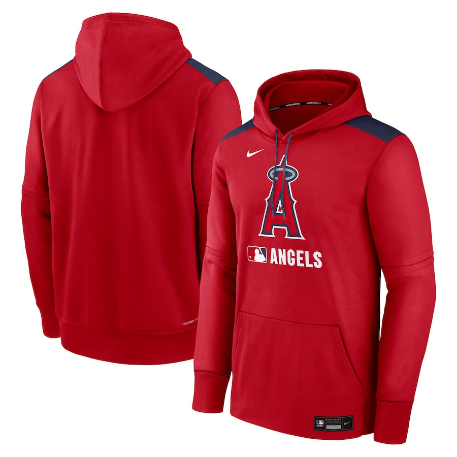 Los Angeles Angels Performance Pullover Hoodie baseball jersey product view 1