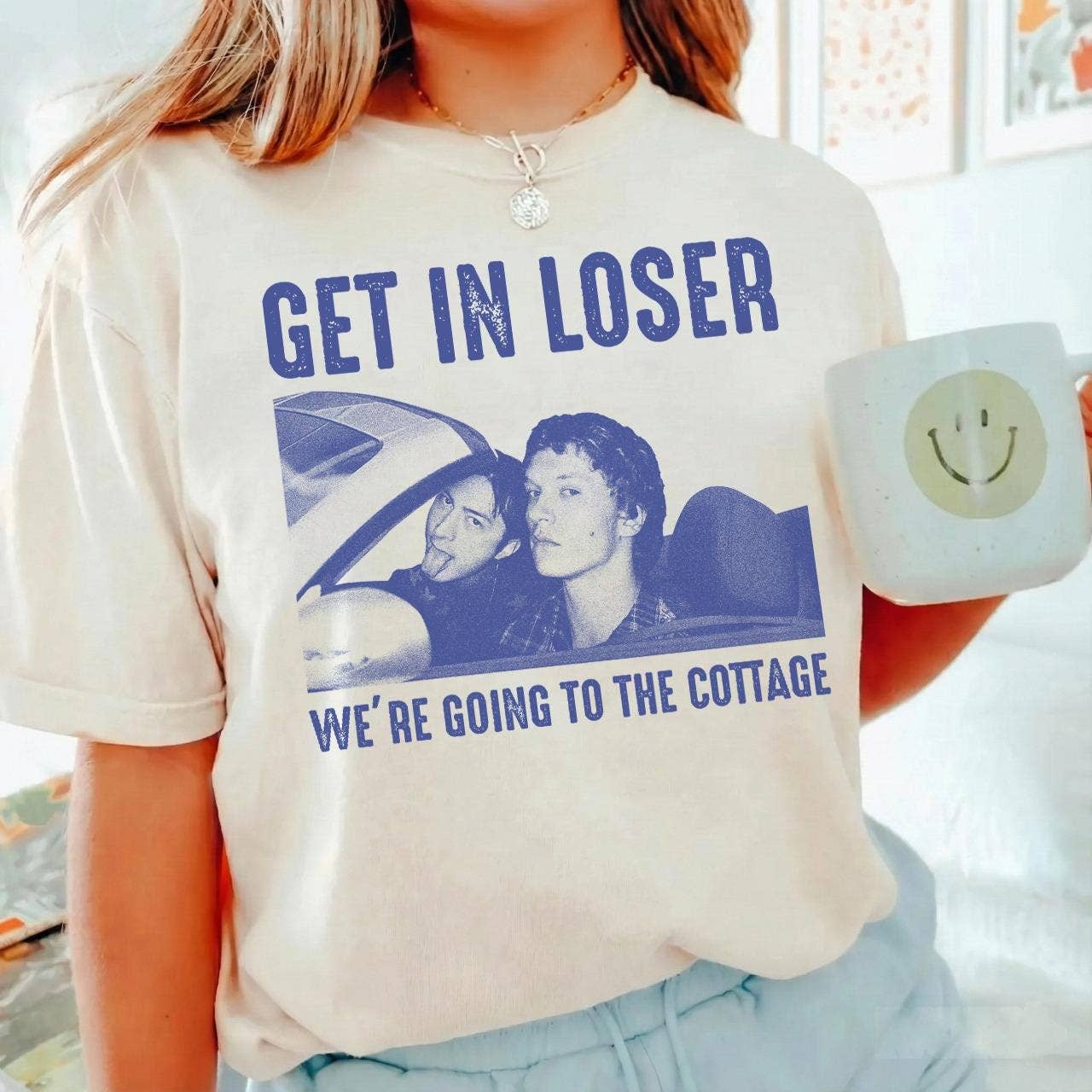 Get in Loser Cottage Trip Tee - Rivalry Comfort Shirt Unisex T-shirt, Sweatshirt, Hoodie, Long Sleeve Tee - T-Shirt, Sweatshirt, Hoodie