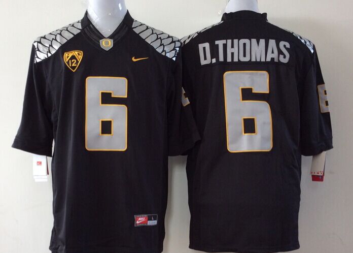 Men's Oregon Ducks De'Anthony Thomas Black Player Jersey sports jersey product view 1