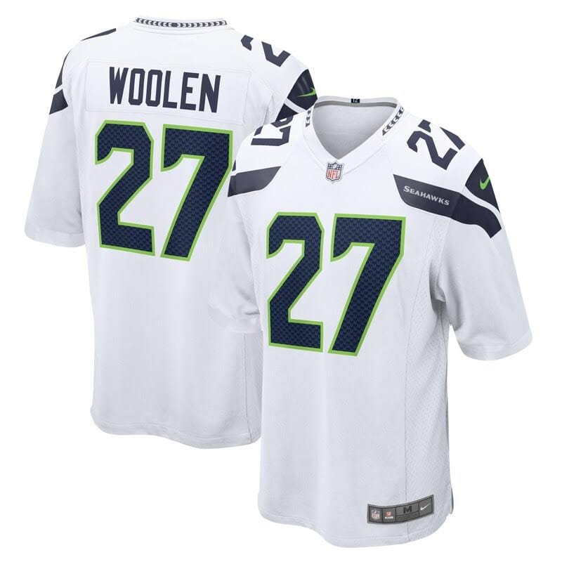 Tariq Woolen Seattle Seahawks Jersey football jersey product view 1