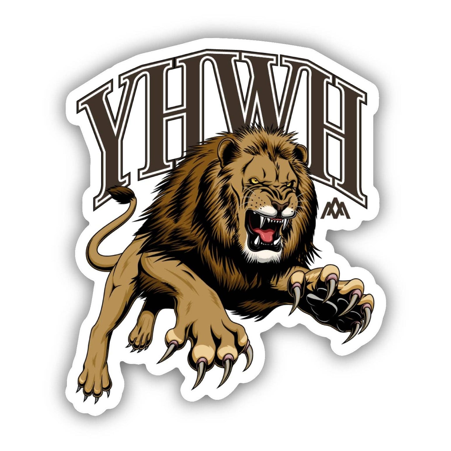 Yhwh Lion Sticker Unisex T-shirt, Sweatshirt, Hoodie, Long Sleeve Tee - T-Shirt, Sweatshirt, Hoodie