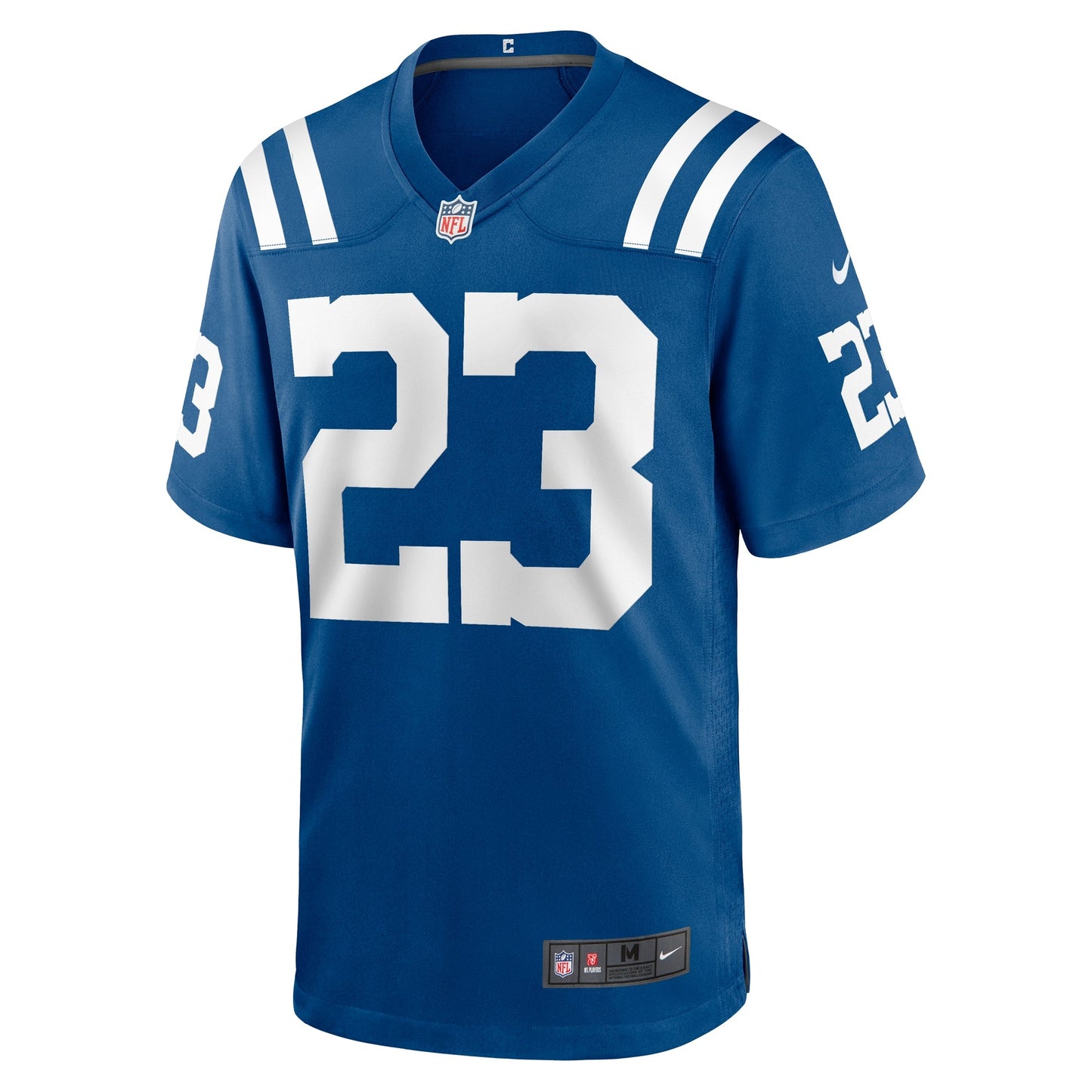 Darren Hall Indianapolis Colts Team Game Jersey - Royal football jersey product view 2