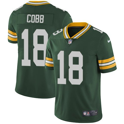 Randall Cobb Green Bay Packers Jersey Green football jersey product view 1