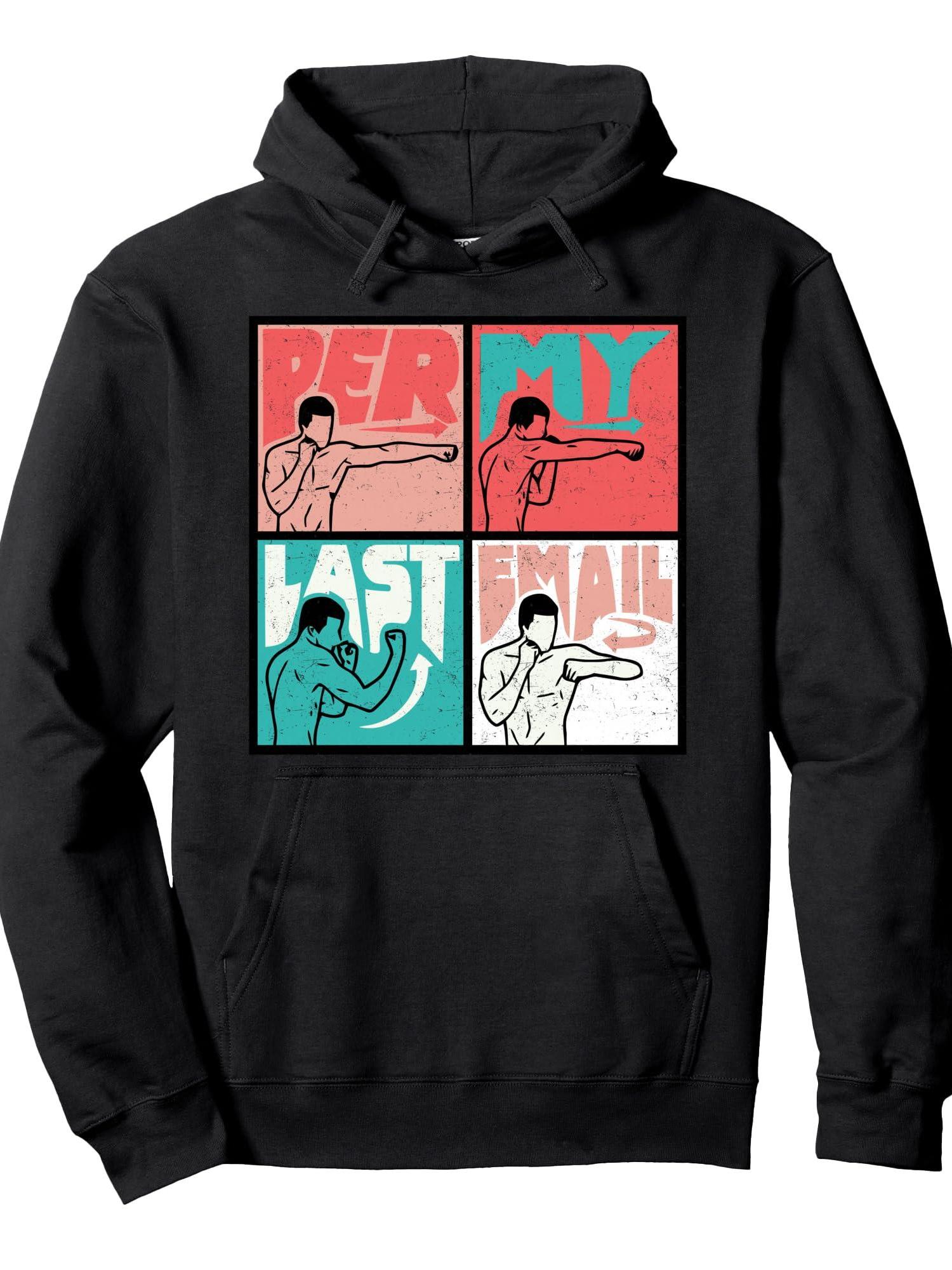 Per My Last Email, Funny Vintage Per My Last Email Pullover Hoodie Ramadan Black 250gsm Cotton Long Sleeve Men Casual Hoodie sports jersey product view 1