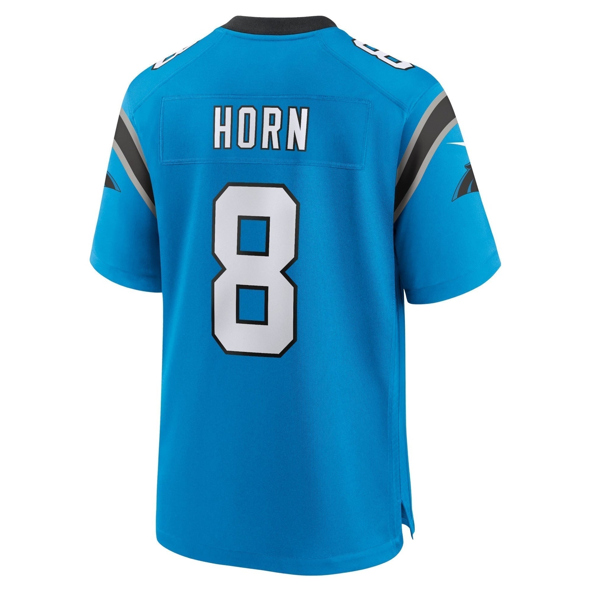 Jaycee Horn Carolina Panthers Alternate Game Jersey - Blue football jersey product view 3