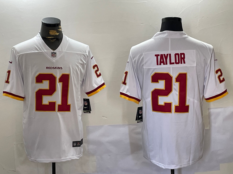 Men's Washington Commanders Sean Taylor White Player Game Jersey football jersey product view 1
