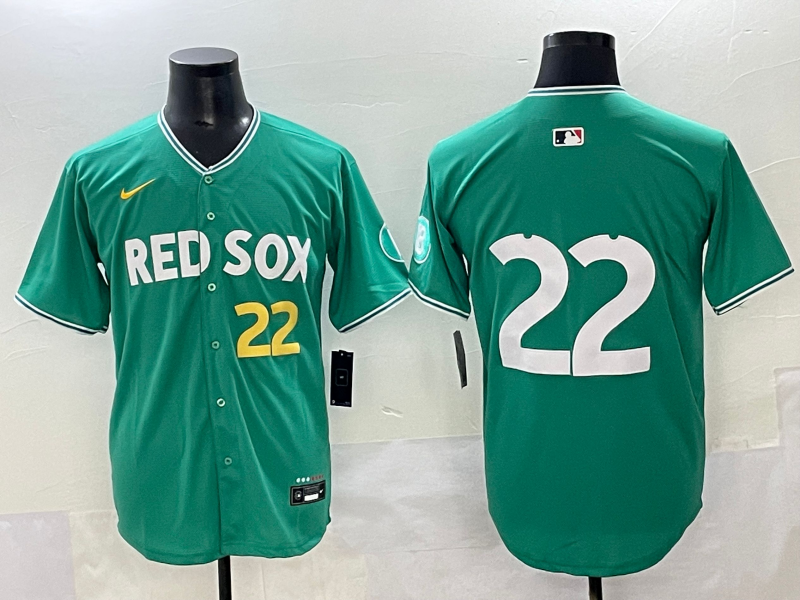 Men's Boston Red Sox Garrett Whitlock Green 2025 City Connect Limited Player Jersey baseball jersey product view 1