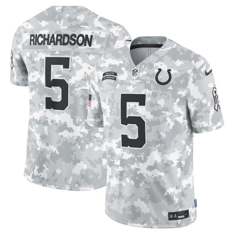 Anthony Richardson Indianapolis Colts Salute To Service 2024 Jersey football jersey product view 1