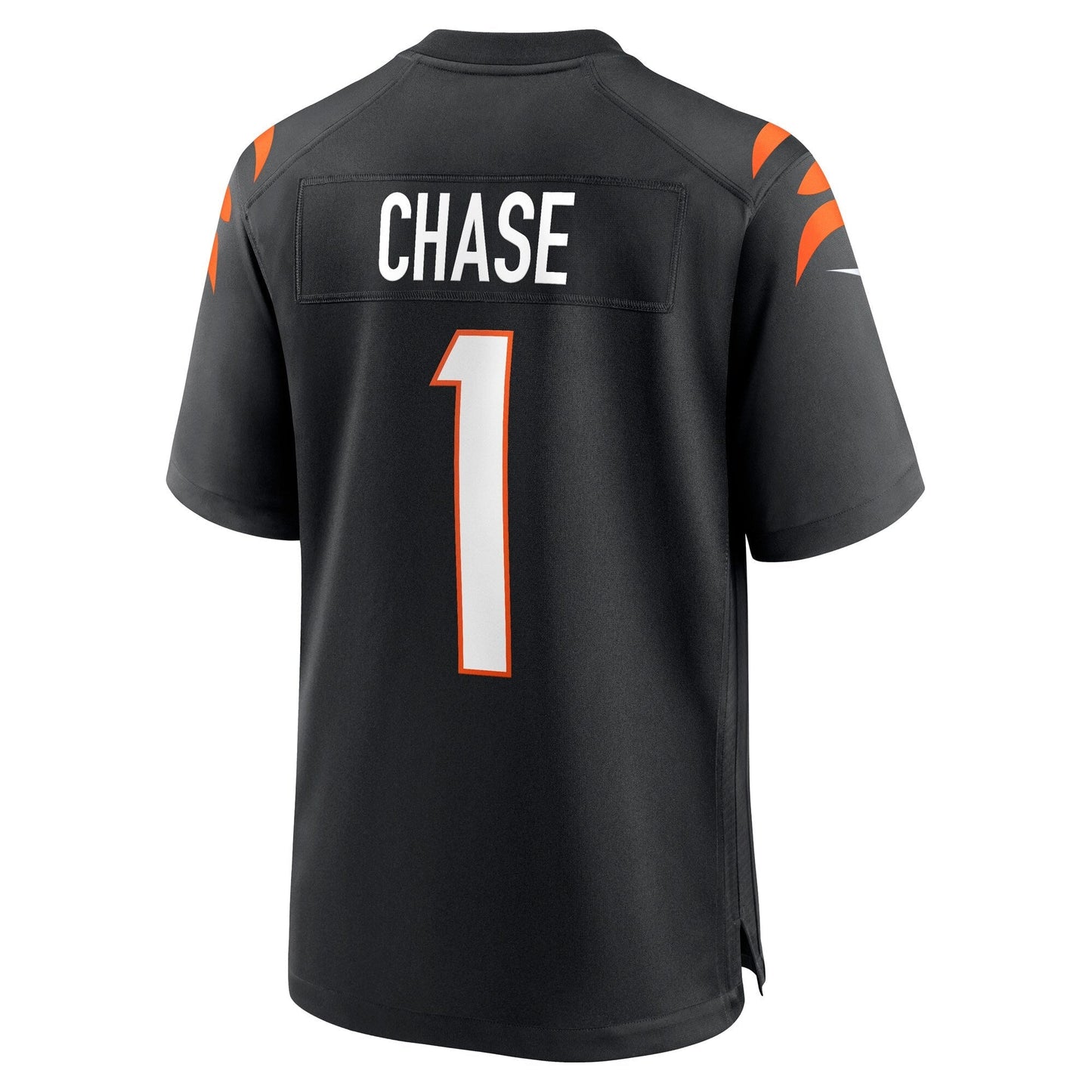 Ja'Marr Chase Cincinnati Bengals Game Jersey - Black football jersey product view 3