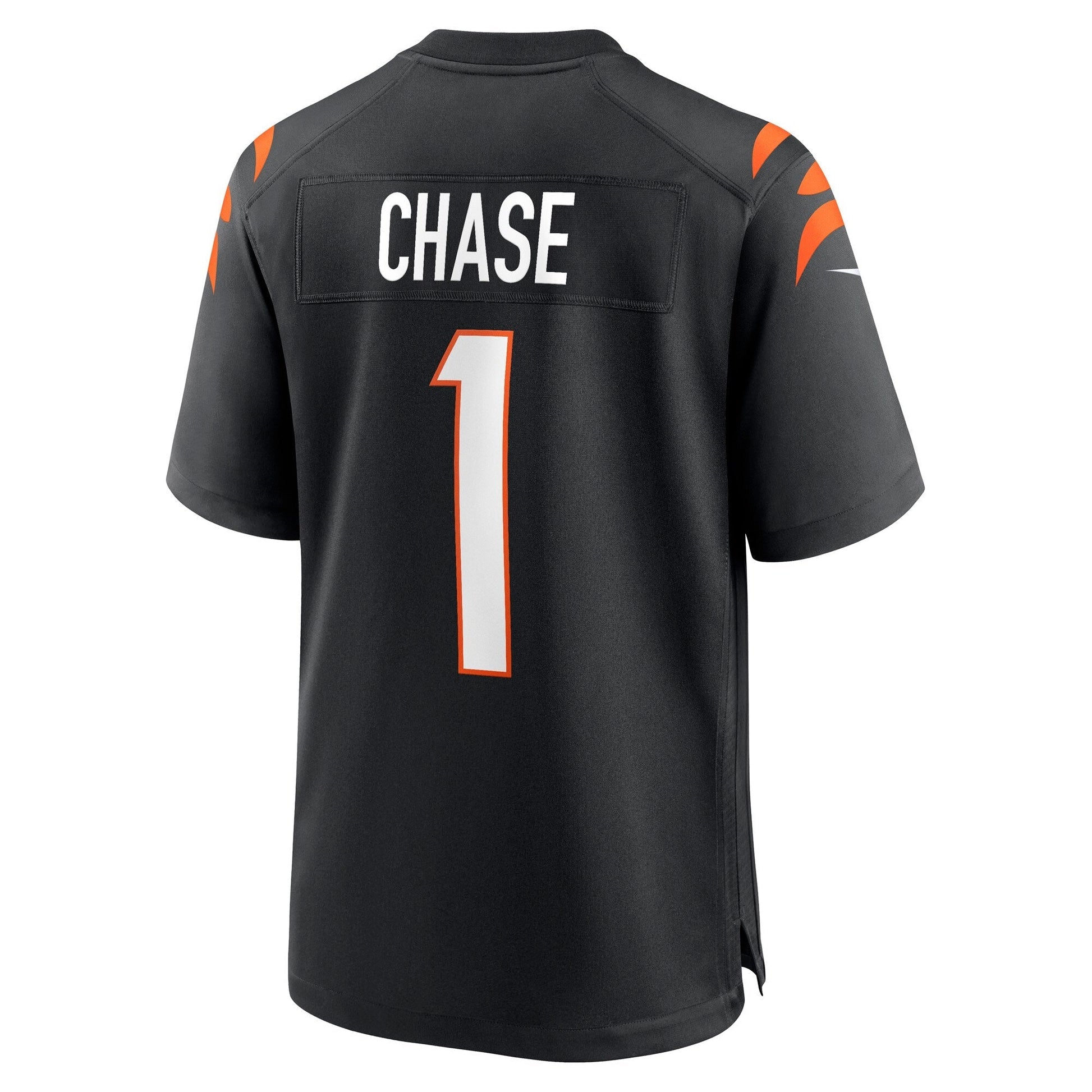 Ja'Marr Chase Cincinnati Bengals Game Jersey - Black football jersey product view 3