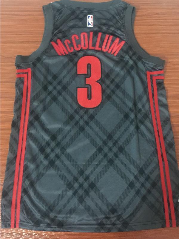 C.J McCollum Portland Trailblazers City Edition Jersey basketball jersey product view 3