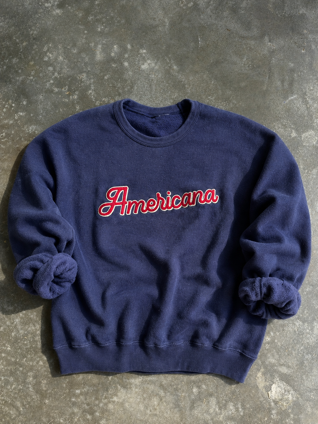Americana USA Sweatshirt  4th of July Summer 2026 Crew Unisex T-shirt, Sweatshirt, Hoodie, Long Sleeve Tee - T-Shirt, Sweatshirt, Hoodie