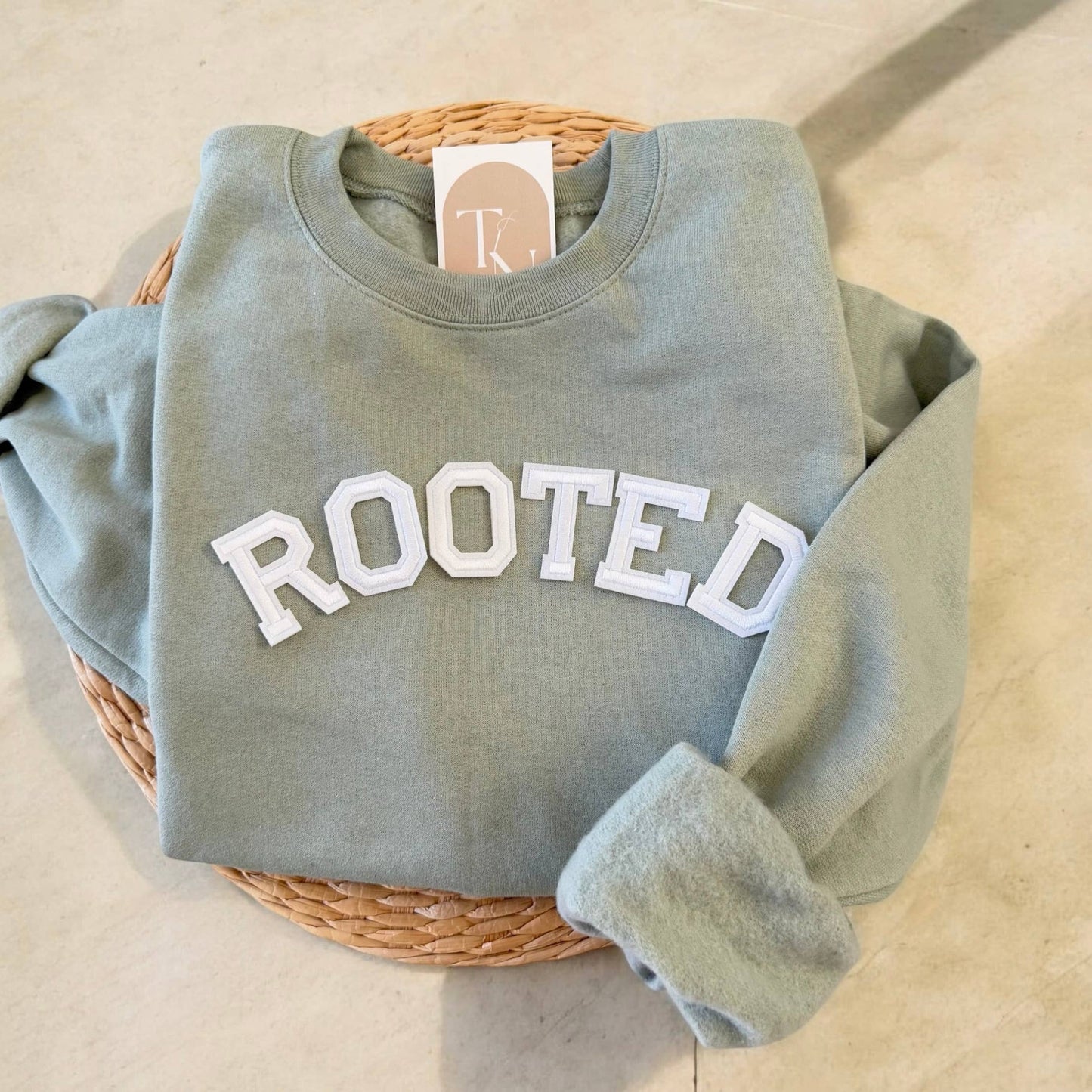 Rooted in Christ Sweatshirt, Christian Sweaters Unisex T-shirt, Sweatshirt, Hoodie, Long Sleeve Tee - T-Shirt, Sweatshirt, Hoodie