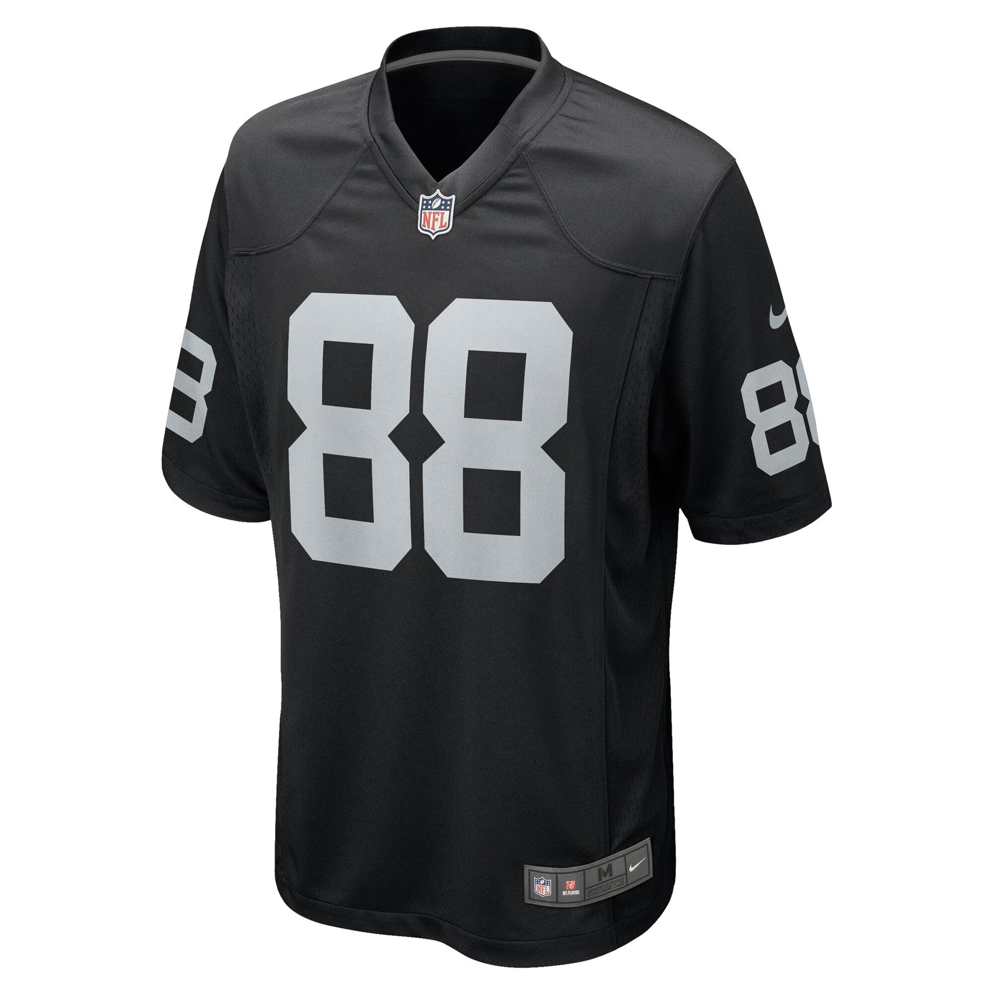 Antoine Wesley Las Vegas Raiders Team Game Jersey - Black football jersey product view 2