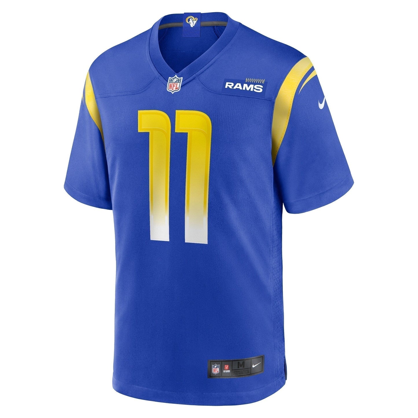 Jimmy Garoppolo Los Angeles Rams Game Jersey - Royal football jersey product view 2