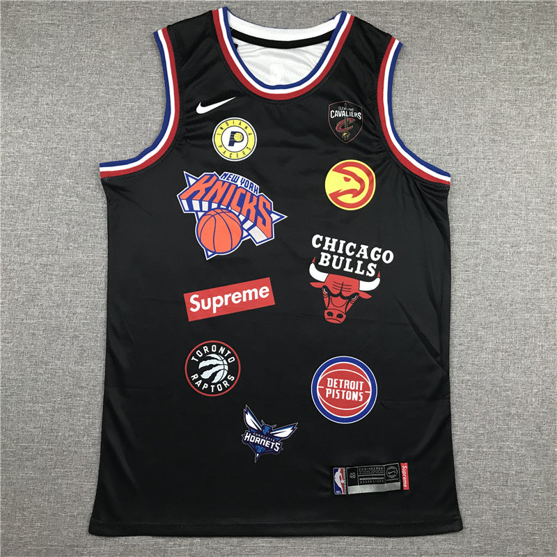 Supreme co-branded No. 94 jersey (black) sports jersey product view 1