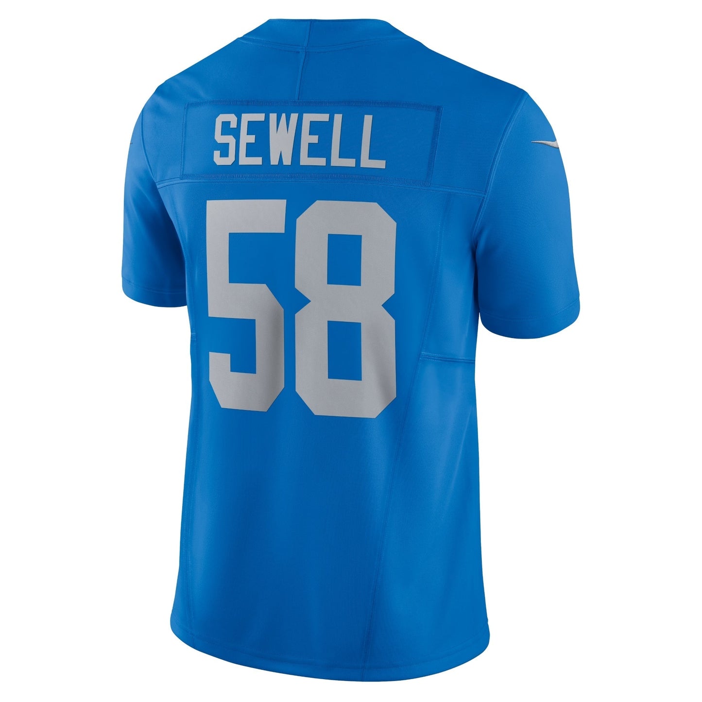 Penei Sewell Detroit Lions Vapor F.U.S.E. Alternate Limited Jersey - Blue football jersey product view 3