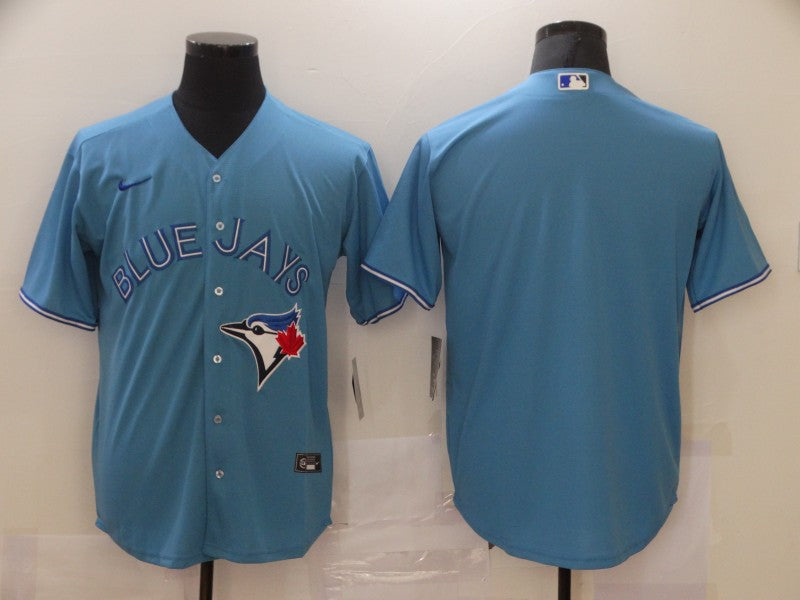 Men's Toronto Blue Jays Powder Blue Alternate Replica Team Blank Jersey1 baseball jersey product view 1