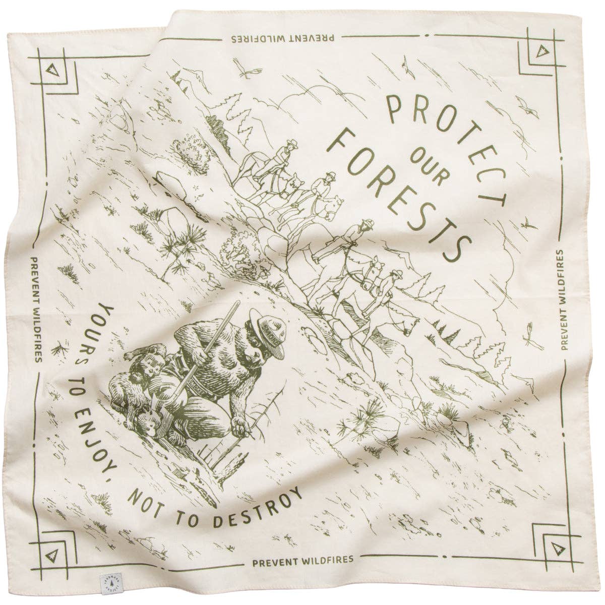 Protect Our Forests Bandana Unisex T-shirt, Sweatshirt, Hoodie, Long Sleeve Tee - T-Shirt, Sweatshirt, Hoodie