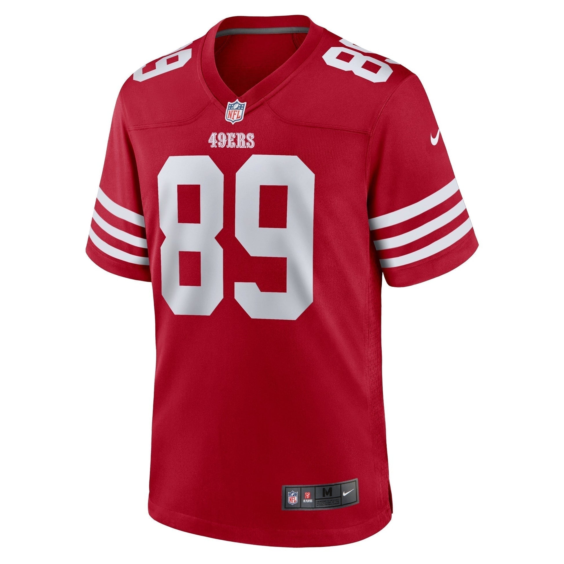 Charlie Woerner San Francisco 49ers Game Jersey - Scarlet football jersey product view 2