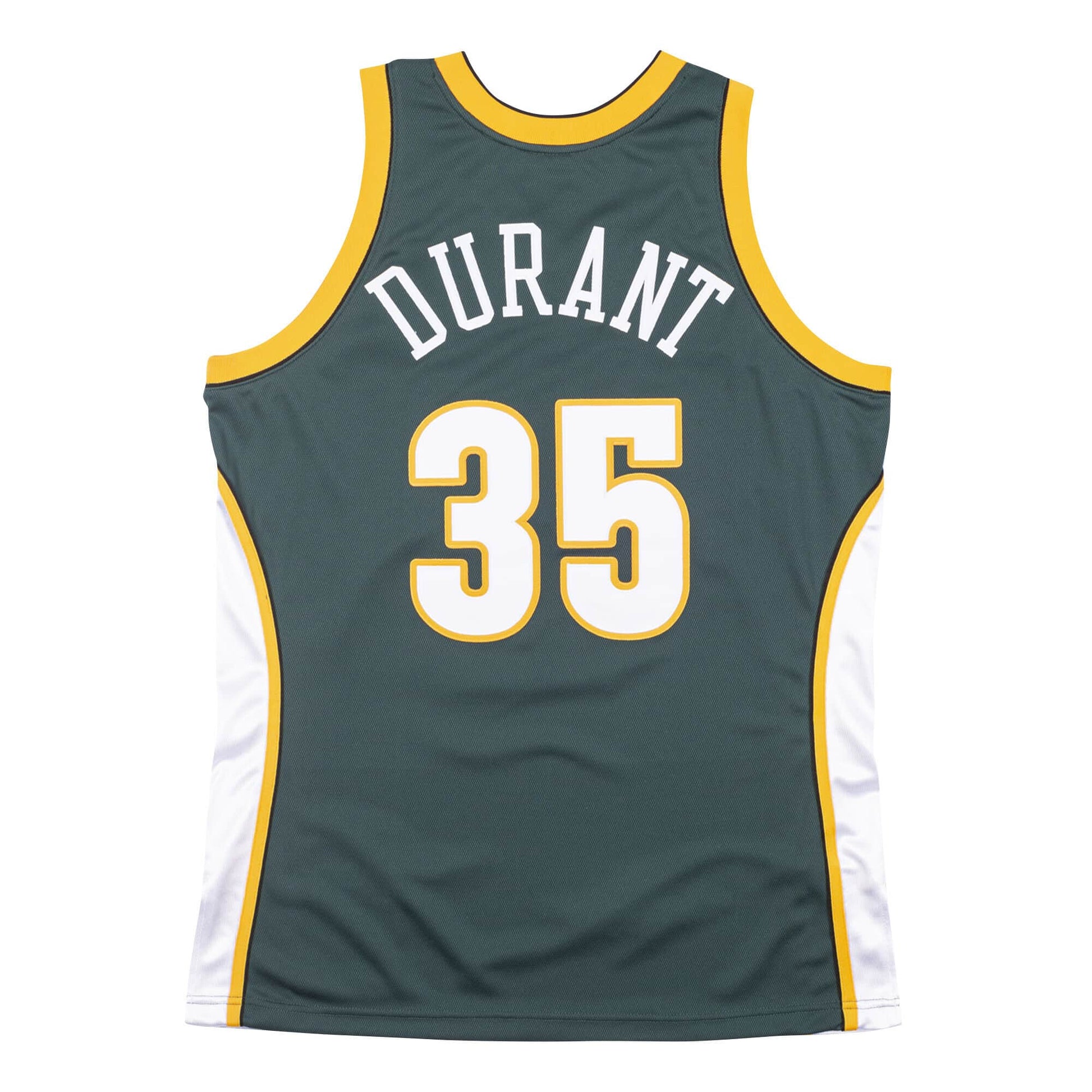 SuperSonics No. 35 dark green 07-08 season Mitchell retro jersey-Kevin Durant basketball jersey product view 2