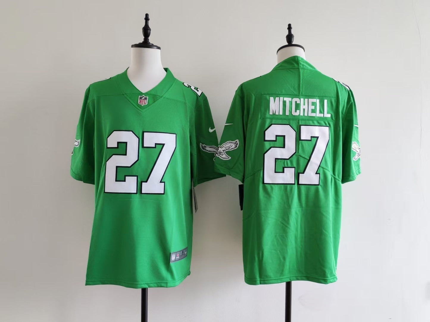Men's Philadelphia Eagles Quinyon Mitchell Jersey-green football jersey product view 1