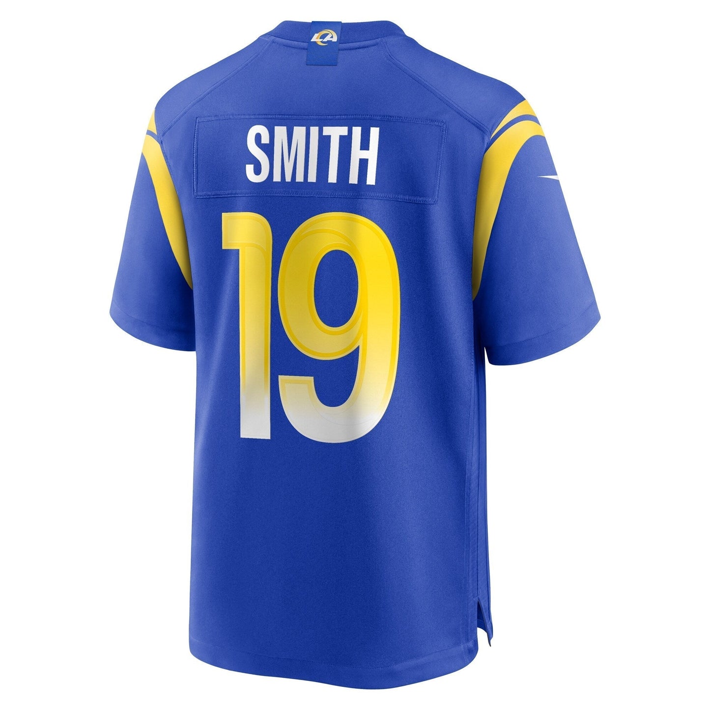 Xavier Smith Los Angeles Rams Home Game Jersey - Royal football jersey product view 3