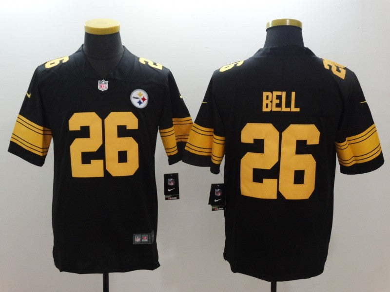 Men's Pittsburgh Steelers LeVeon Bell Black Alternate Legend Jersey football jersey product view 1