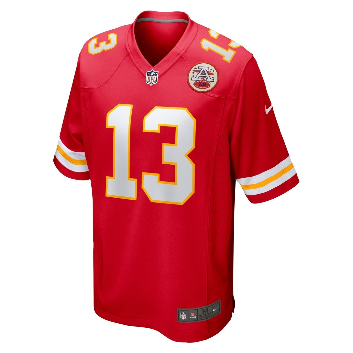Chris Oladokun Kansas City Chiefs Game Jersey - Red football jersey product view 2
