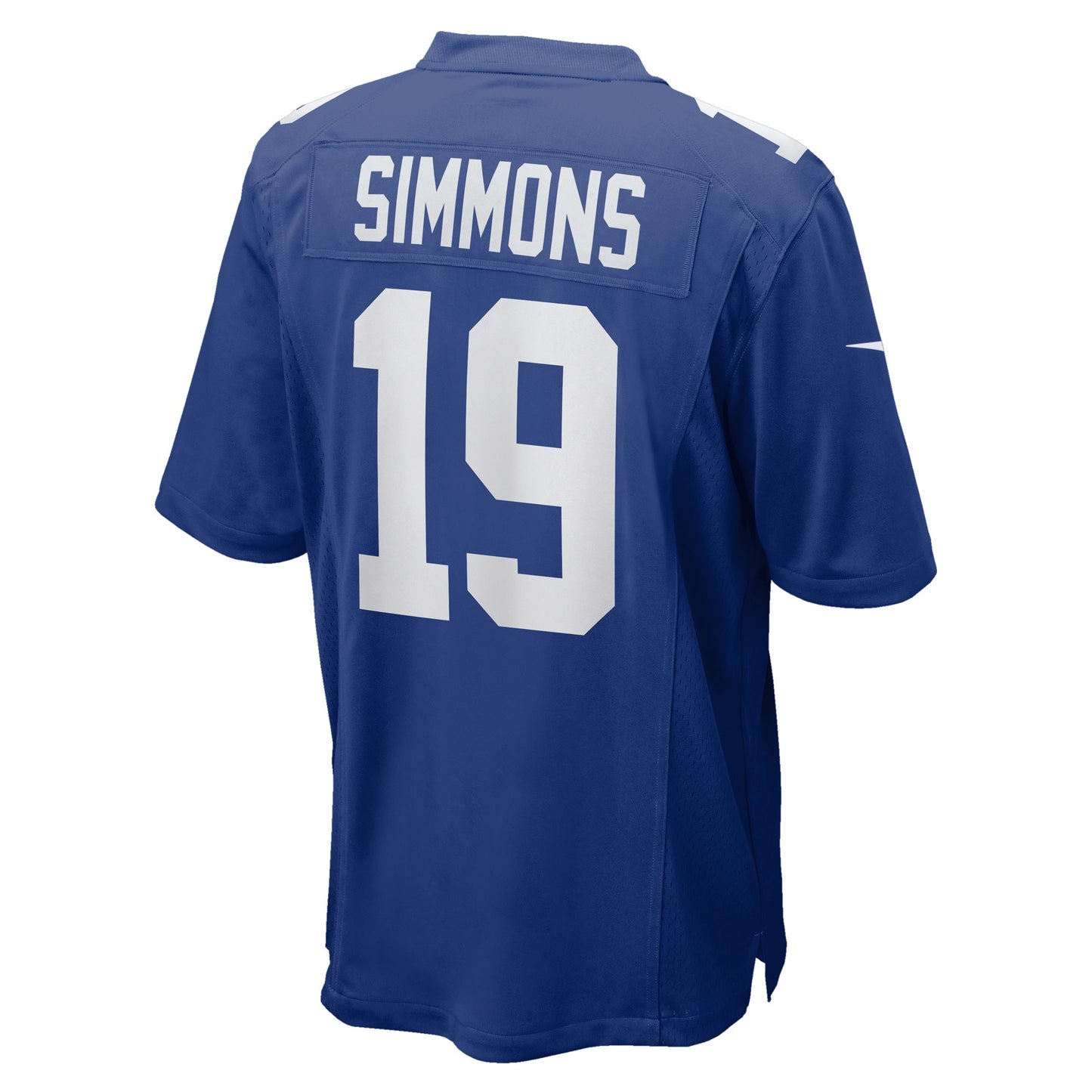 Isaiah Simmons New York Giants Team Game Jersey - Royal football jersey product view 3