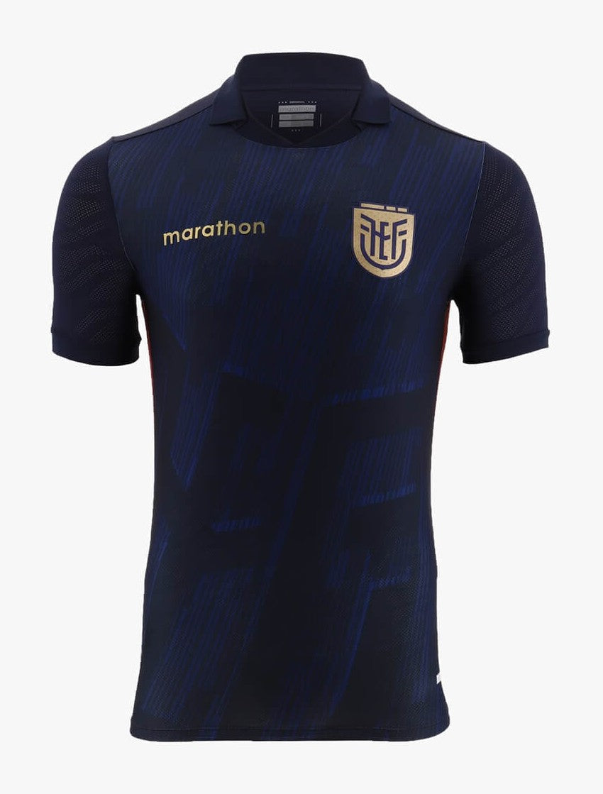 Ecuador America's Cup Blue football jersey product view 3