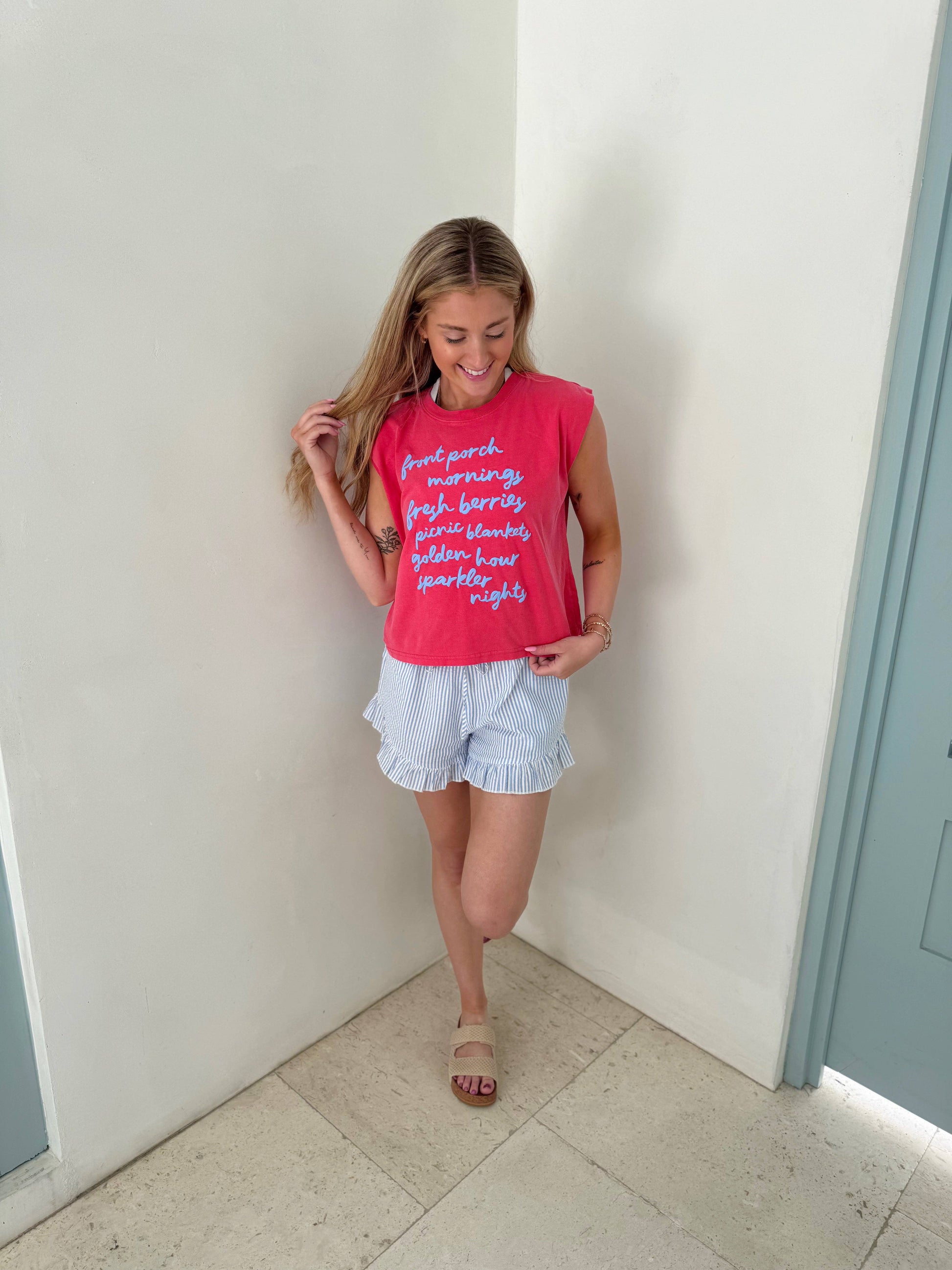 Summer List Tank Unisex T-shirt, Sweatshirt, Hoodie, Long Sleeve Tee - T-Shirt, Sweatshirt, Hoodie