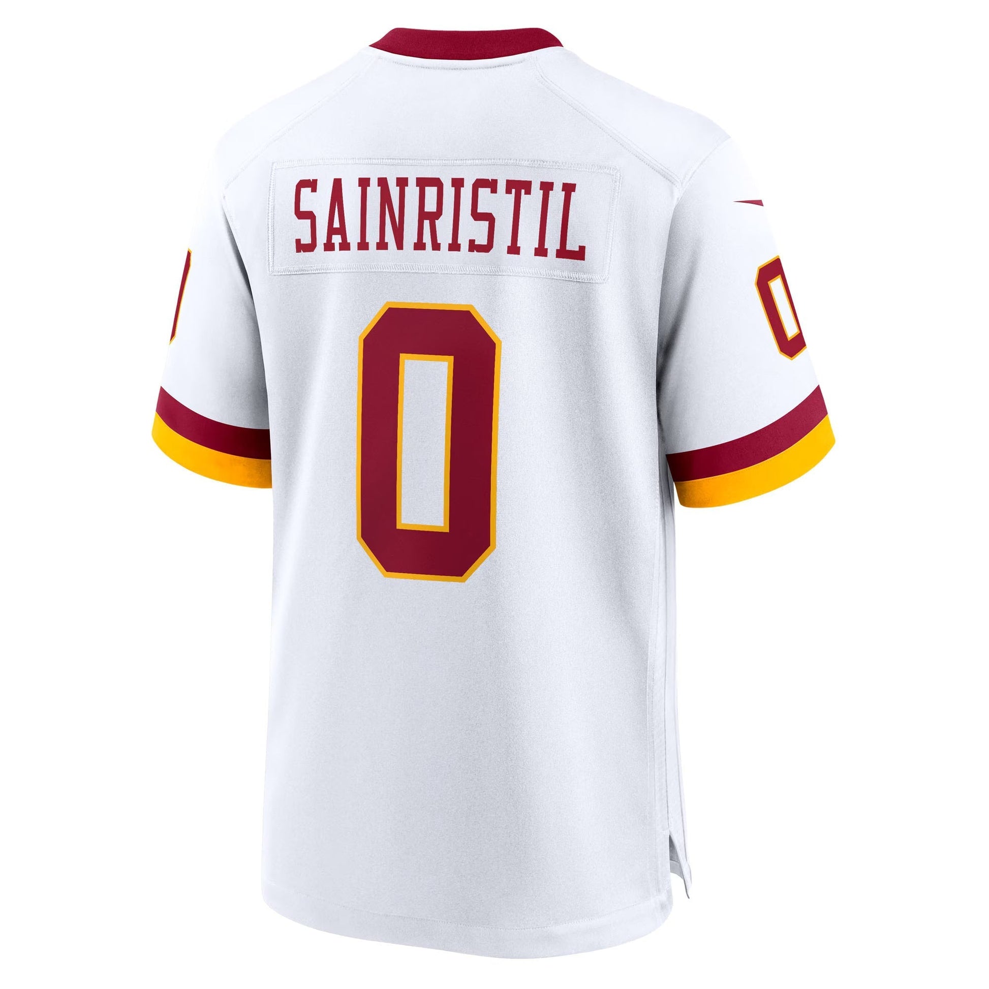 Washington Commanders Mike Sainristil White Game Super Bowl Era Jersey football jersey product view 2