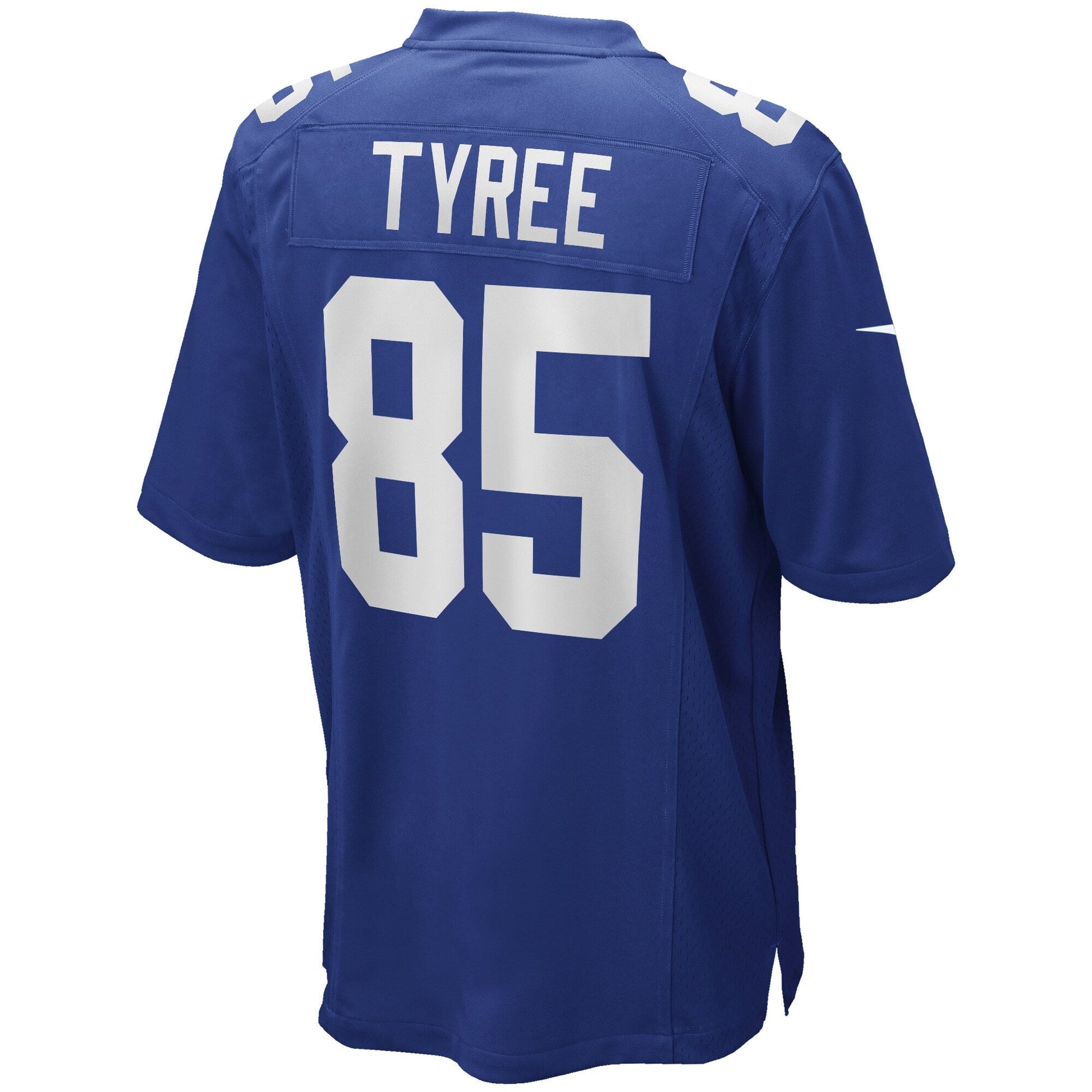 David Tyree New York Giants Game Retired Jersey - Royal football jersey product view 3