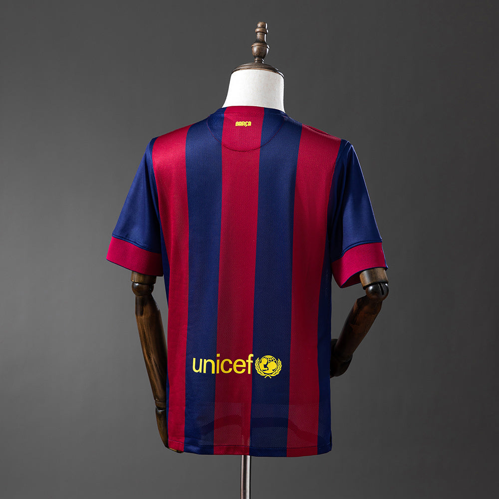 Barcelona 14/15 Home Retro Jersey sports jersey product view 2