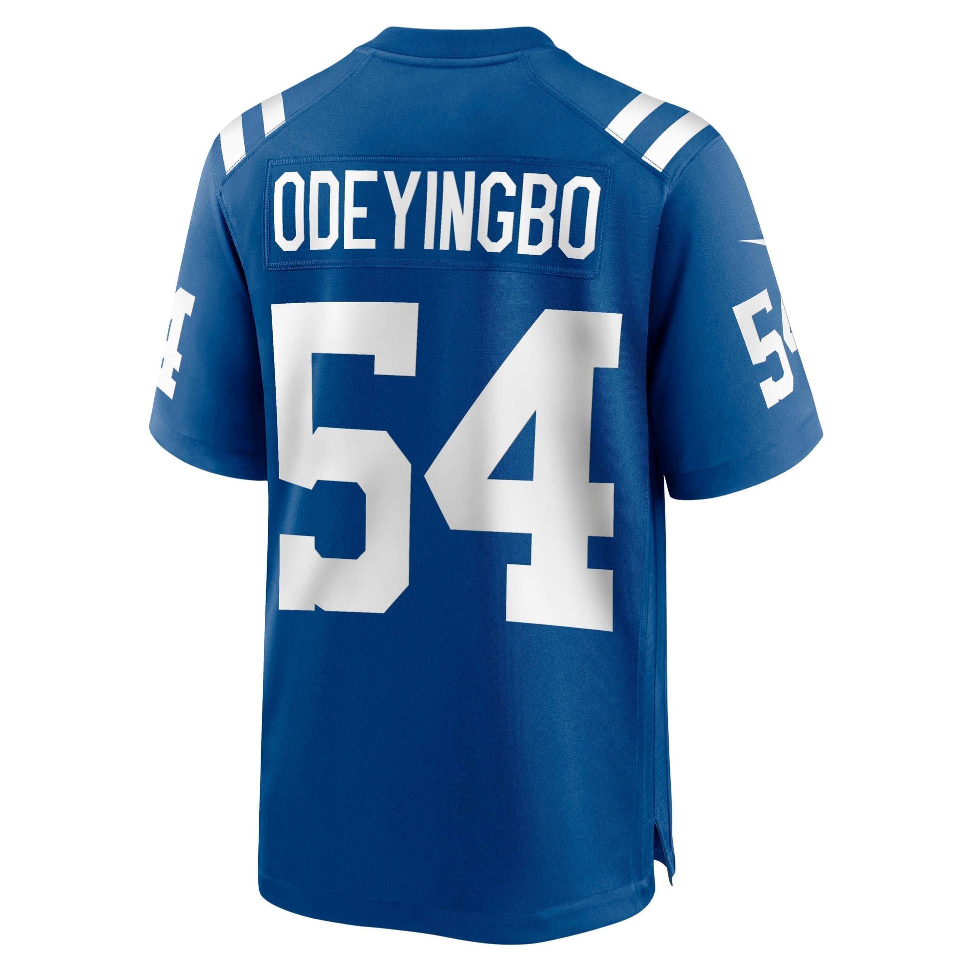 Dayo Odeyingbo Indianapolis Colts Game Jersey - Royal football jersey product view 3