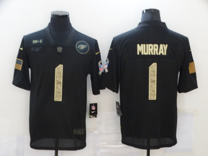 Men's Arizona Cardinals Kyler Murray #1 Black Game Jersey1 football jersey product view 1