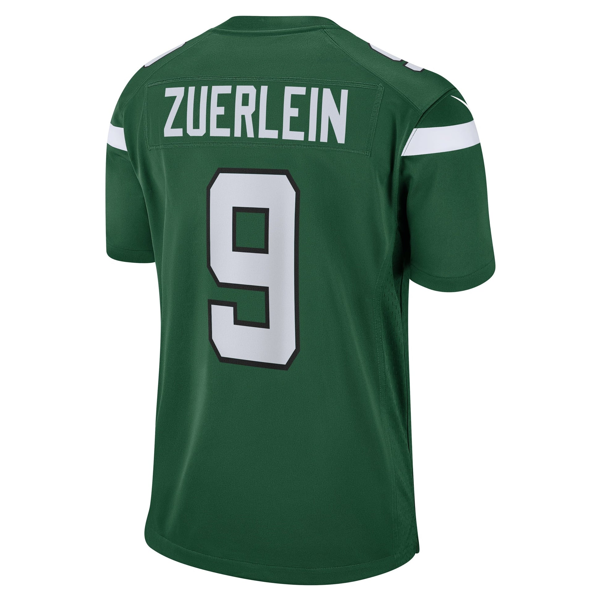 Greg Zuerlein New York Jets Team Game Jersey - Gotham Green football jersey product view 3