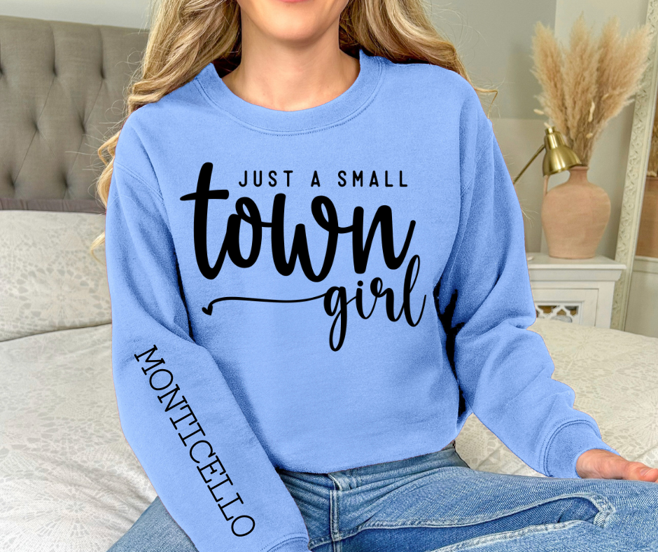 Small Town Girl Long Sleeve T-Shirt Unisex T-shirt, Sweatshirt, Hoodie, Long Sleeve Tee - T-Shirt, Sweatshirt, Hoodie