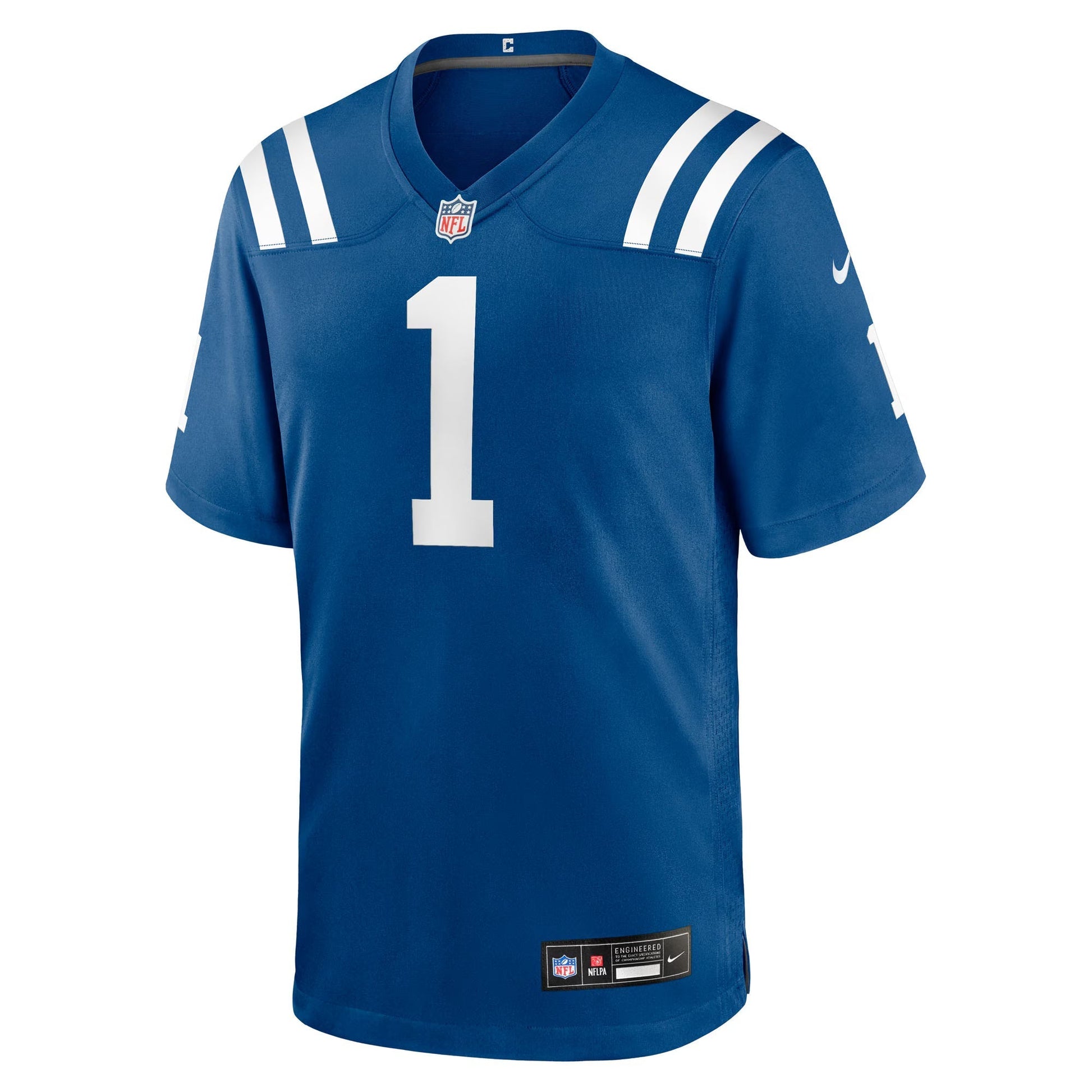 Indianapolis Colts Ahmad Sauce Gardner Royal Team Game Jersey football jersey product view 2
