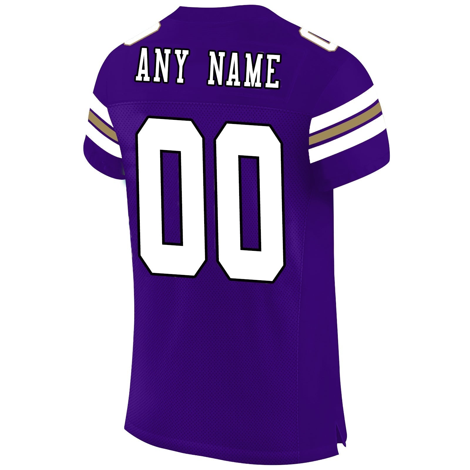 Custom B.Ravens Football Jerseys Team Name And Number for Men Youth Women Purple Christmas Birthday Gifts Jersey football jersey product view 3